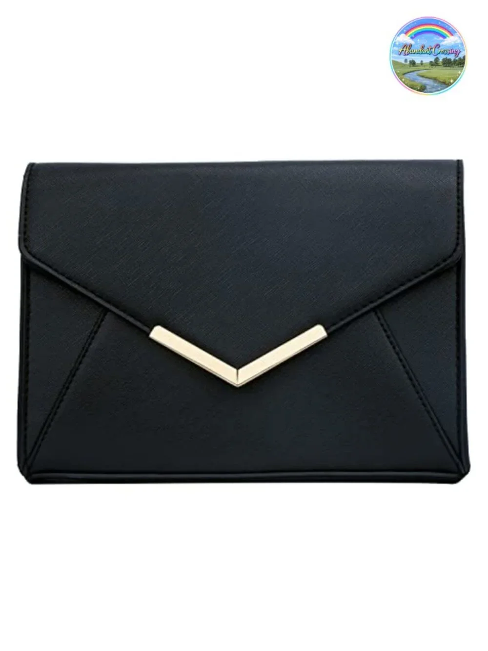 Evening Clutch Purse for Women Party Prom, Faux Leather Envelope Bag with